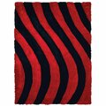United Weavers Of America 1 ft. 10 in. x 3 ft. Finesse Streamer Red Rectangle Accent Rug 2100 21630 24